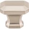 Jeffrey Alexander 1-1/4" Overall Length Satin Nickel Emerald Ella Cabinet Knob 165SN - alternate 5